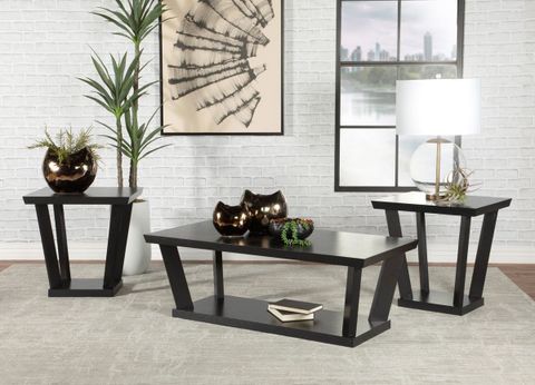 Kort 3-Piece Coffee Table Set with regard to Achieve An Open Feel Discover The Versatile 3-Piece Coffee Table Set